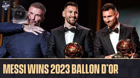 Lionel Messi vann årets Ballon d'Or. För åttonde gången. | Feber / Samhälle