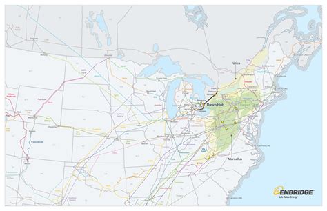 Enbridge Pipeline Map