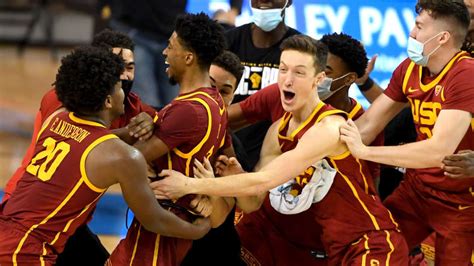 USC basketball celebrates running LA after Tahj Eaddy's UCLA game-winner