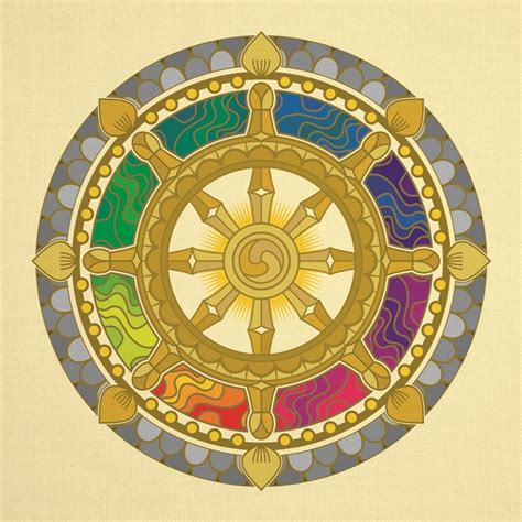 Dharma Wheel by veqkansil on DeviantArt