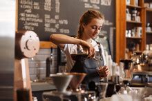 Young Girl At The Coffee Shop Free Stock Photo - Public Domain Pictures