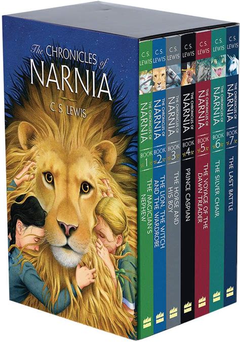 the chronicles of narnia boxed set books 1 - 5 by c s lewis