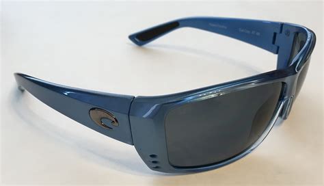 Costa Del Mar Cat Cay Sunglasses - Sky Blue Frame - Polarized Gray Lens ...