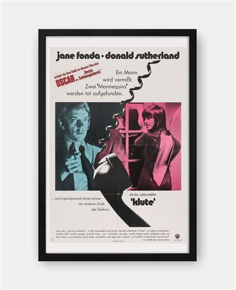 Klute (1971) Movie Poster - The Curious Desk