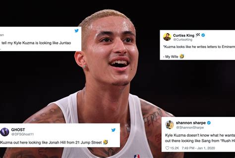 NBA Twitter Ruthlessly Clowns Kyle Kuzma for New Hairstyle - Lakers Daily