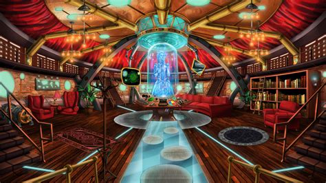 Steampunk TARDIS Interior Console Room by Wonderwig on DeviantArt