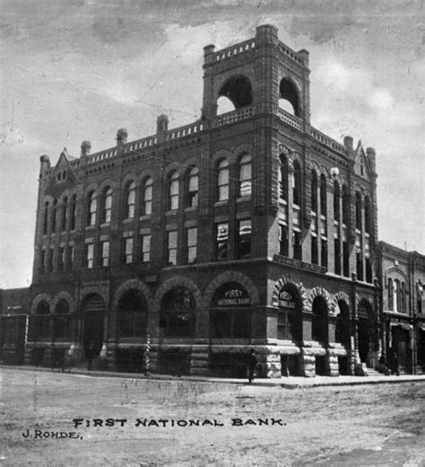 First National Bank | Photograph | Wisconsin Historical Society