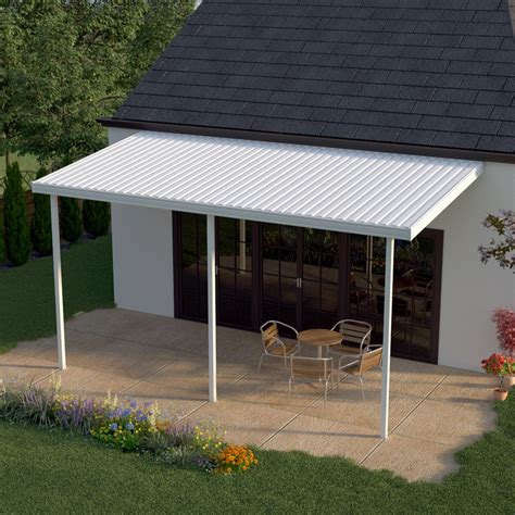 HeritagePatios 24 ft. W x 8 ft. D Metal Standard Patio Awning | Wayfair