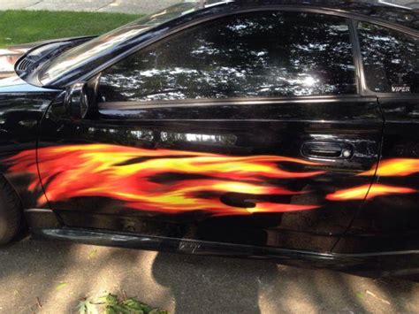 Full Color Fire Flames Auto Accent Decals #F2 | Xtreme Digital GraphiX