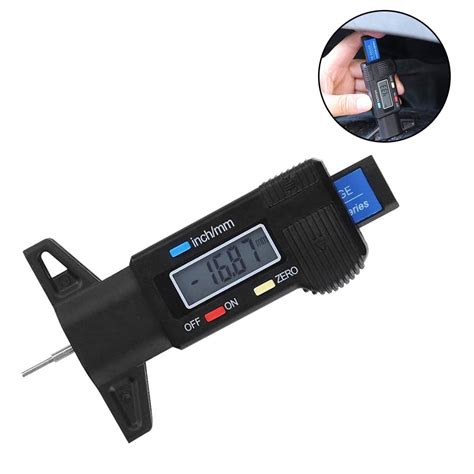 Heldig Tire tread depth gauge Tire tread gauge Auto depth gauge ...