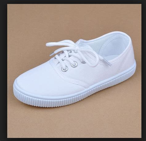 White Girls School Canvas Shoes, Rs 198 /pair Mawrie Enterprise | ID ...