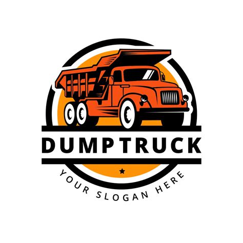 Classy Dump Truck Logo & Business Card - The Design Love