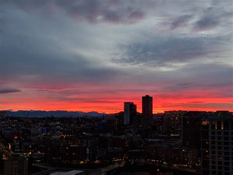 Winter sunrise over Seattle : Seattle