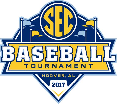 Sec Baseball Tournament 2017 Logo Clipart - Large Size Png Image - PikPng