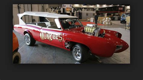 Monkee Mobile | Custom cars, Concept cars vintage, Plastic model kits cars