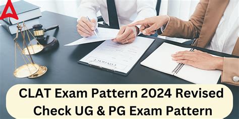 CLAT Exam Pattern 2024 Revised, Check UG & PG Paper Pattern