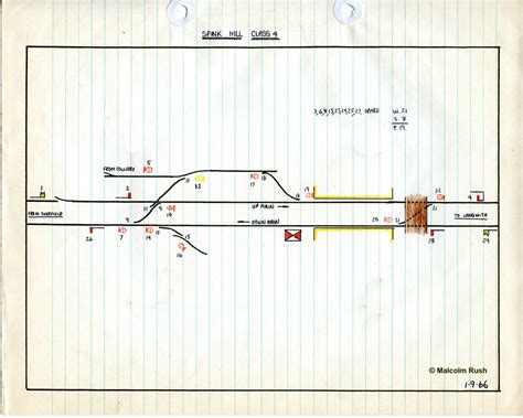 Spink Hill Signal Box Track Diagram | I visited this box on … | Flickr