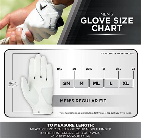 Titleist Glove Size Chart | ubicaciondepersonas.cdmx.gob.mx