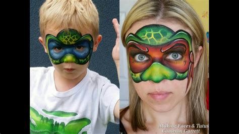 Ninja Turtle Face Paint