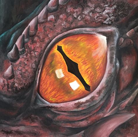 Smaug's eye No.2 by ElizabethHolmes on DeviantArt