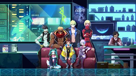 Cyberpunk Edgerunners Characters Live Wallpaper