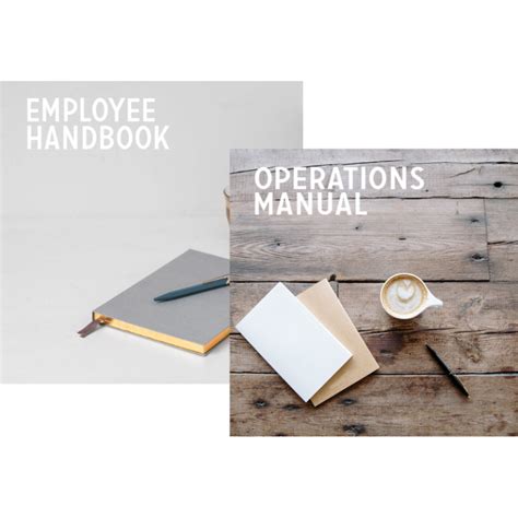 Coffee Shop Employee Handbook Template