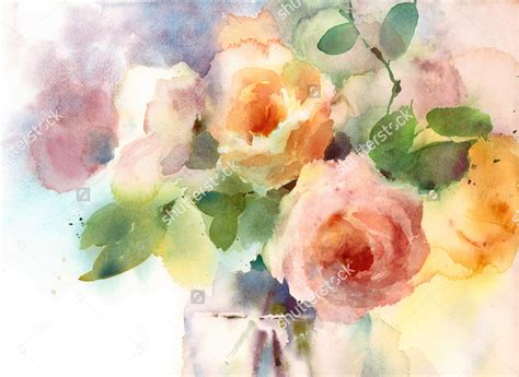 Abstract Flower Watercolor at GetDrawings | Free download