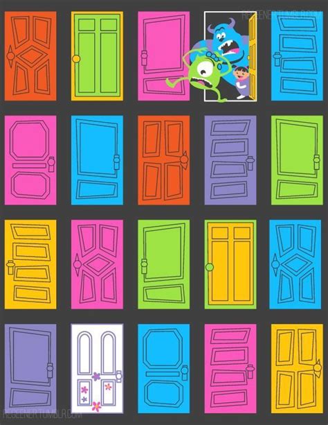 Monsters Inc Doors, Monsters Inc Baby, Disney Monsters, Monsters Inc., Disney Wallpaper ...