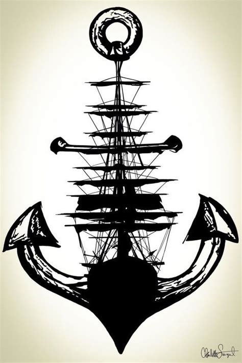 boat anchor draw | DRAWINGS | Pinterest | Sailing ships, Boats and Anchors