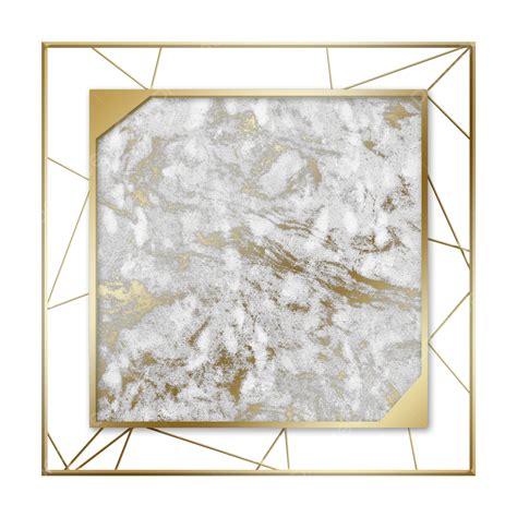 Download Premium Vector Of Rectangle Gold Frame On Wh - vrogue.co