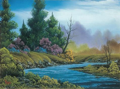 A Rare Exhibit Of Kitsch Landscapes By TV Artist Bob Ross Reveals The Unrecognized Genius Of ...