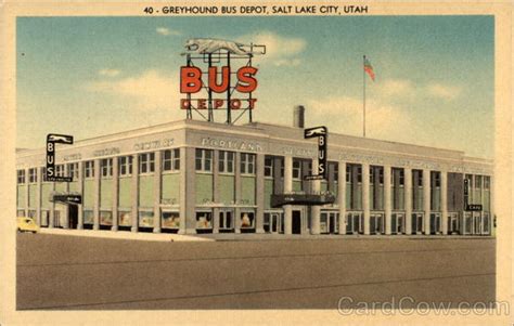 Greyhound Bus Depot Salt Lake City, UT