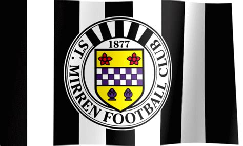 St Mirren FC Fan Flag (GIF) - All Waving Flags