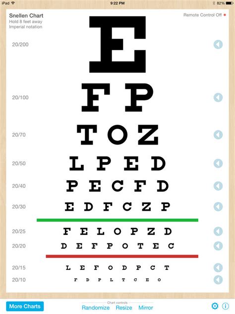 Eye Chart Pro - Test Vision and Visual Acuity better with Snellen, Sloan, ETDRS, and Near Vision ...