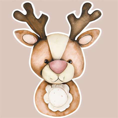 Vintage Rudolph Graphic · Creative Fabrica