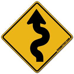 Winding Road | Warning Road Signs