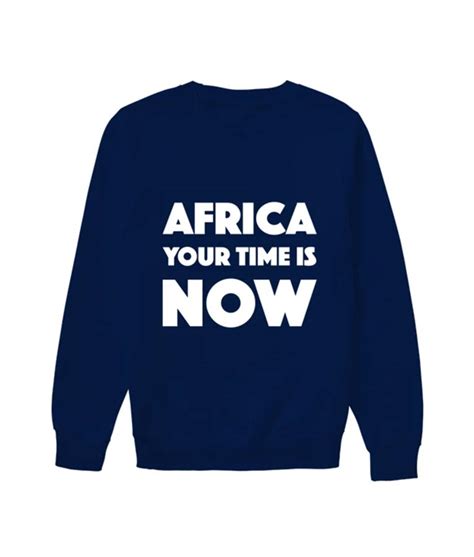 Blood & Water Fikile Bhele Africa Your Time Is Now Sweatshirt - CreativeTDesign