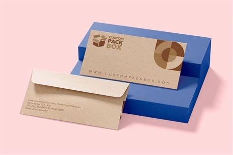 Custom Envelopes & Envelope Printing | Custom Pack Box