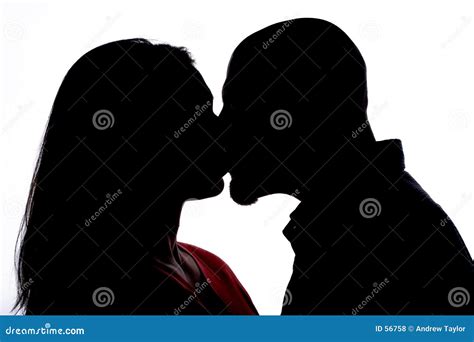 Shadow Kiss Royalty Free Stock Photos - Image: 56758