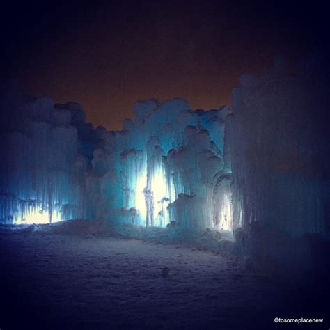 Experience Ice Castles Edmonton - tosomeplacenew