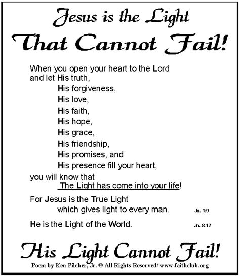 Jesus The Light Is Quotes. QuotesGram