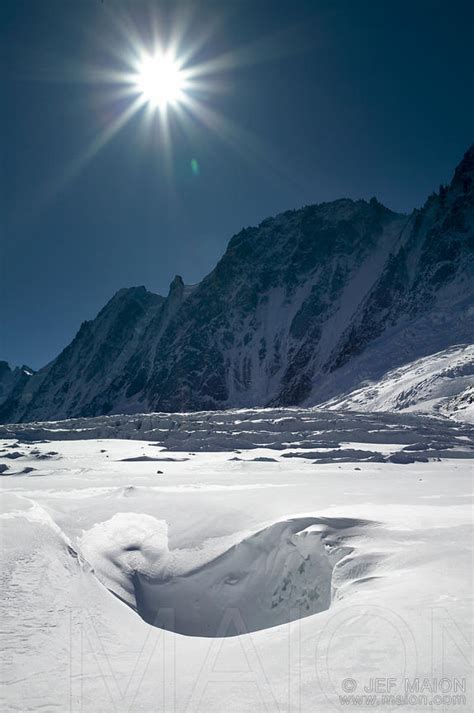 Image: Argentiere Glacier | Stock photo by JF Maion