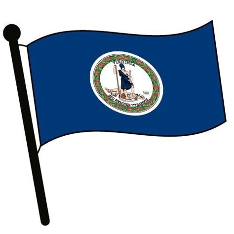 virginia state flag clipart - Clip Art Library