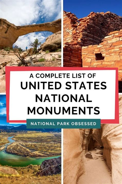 A Complete List of US National Monuments - National Park Obsessed