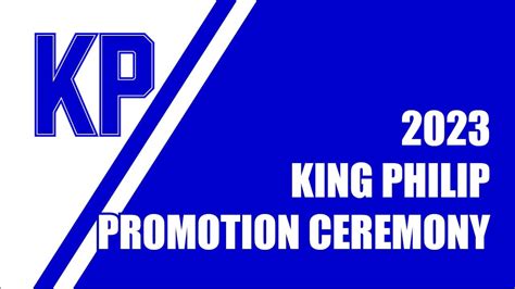 King Philip Middle School Promotion - June 12, 2023 - YouTube