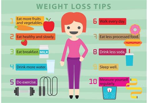 Vector Weight Loss Tips - Download Free Vector Art, Stock Graphics & Images