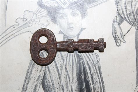 Antique Scandinavian Skeleton Key 1800s Rustic Farmhouse Decor