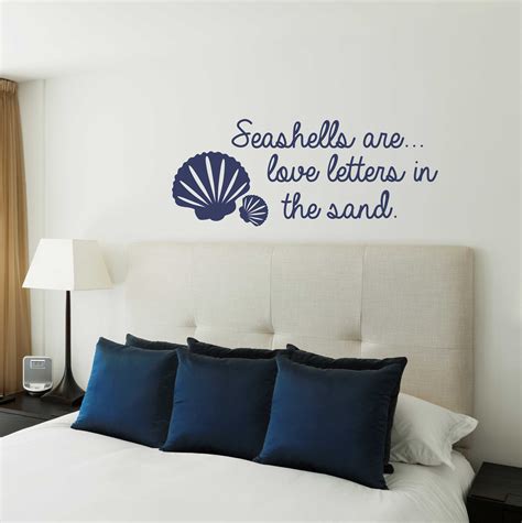 Beach Wall Decal Sticker Beach House Wall Decor Bathroom - Etsy