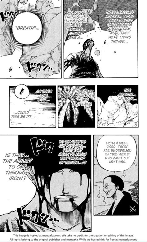 Did Zoro start developing observation haki in Alabasta? : r/OnePiece