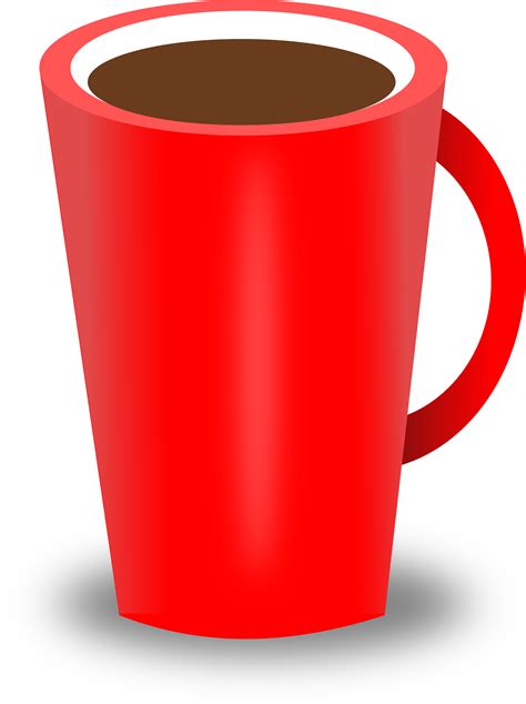 Mug clipart plain red, Mug plain red Transparent FREE for download on WebStockReview 2020